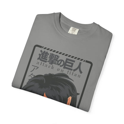 Anime Graphic T-Shirt, Attack on Titan Tee, Unisex Casual Shirt, Gift for Anime Fans, Streetwear Style