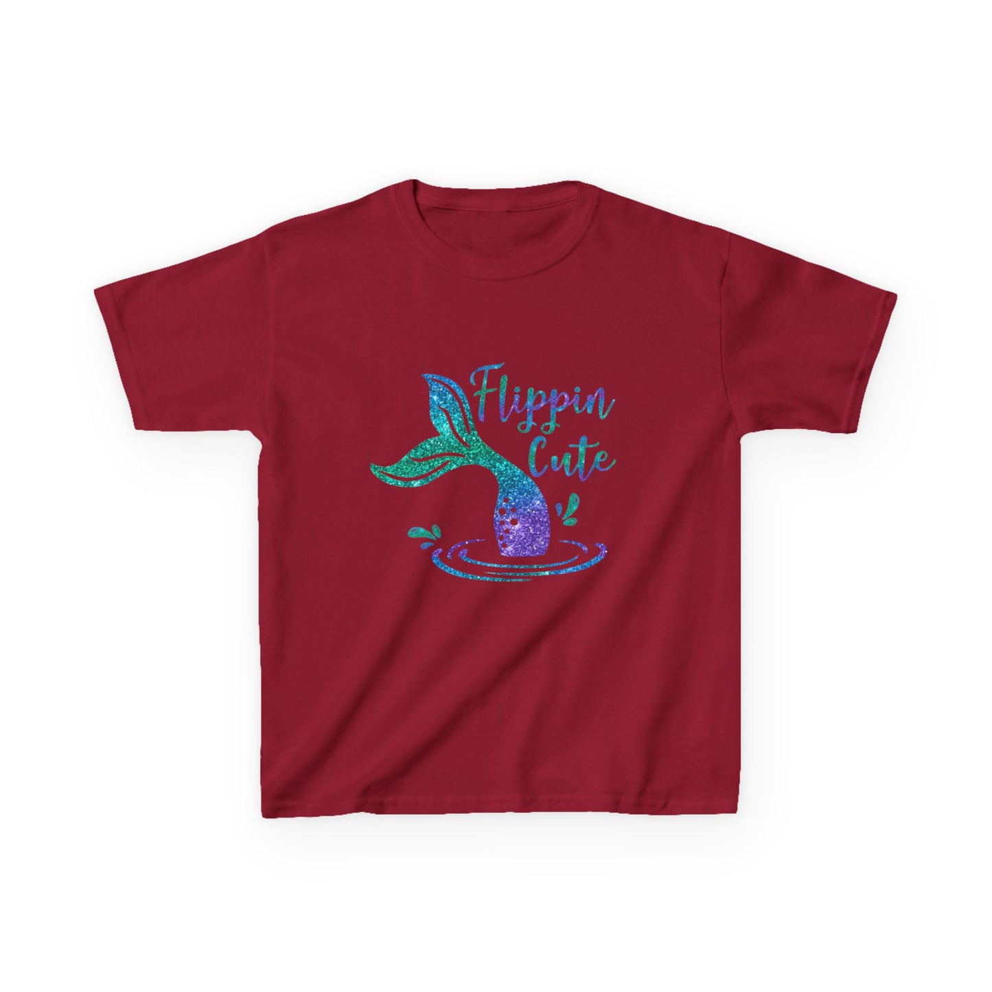 Flippin Cute Kids Tee - Colorful Whale Design for Fun-loving Children