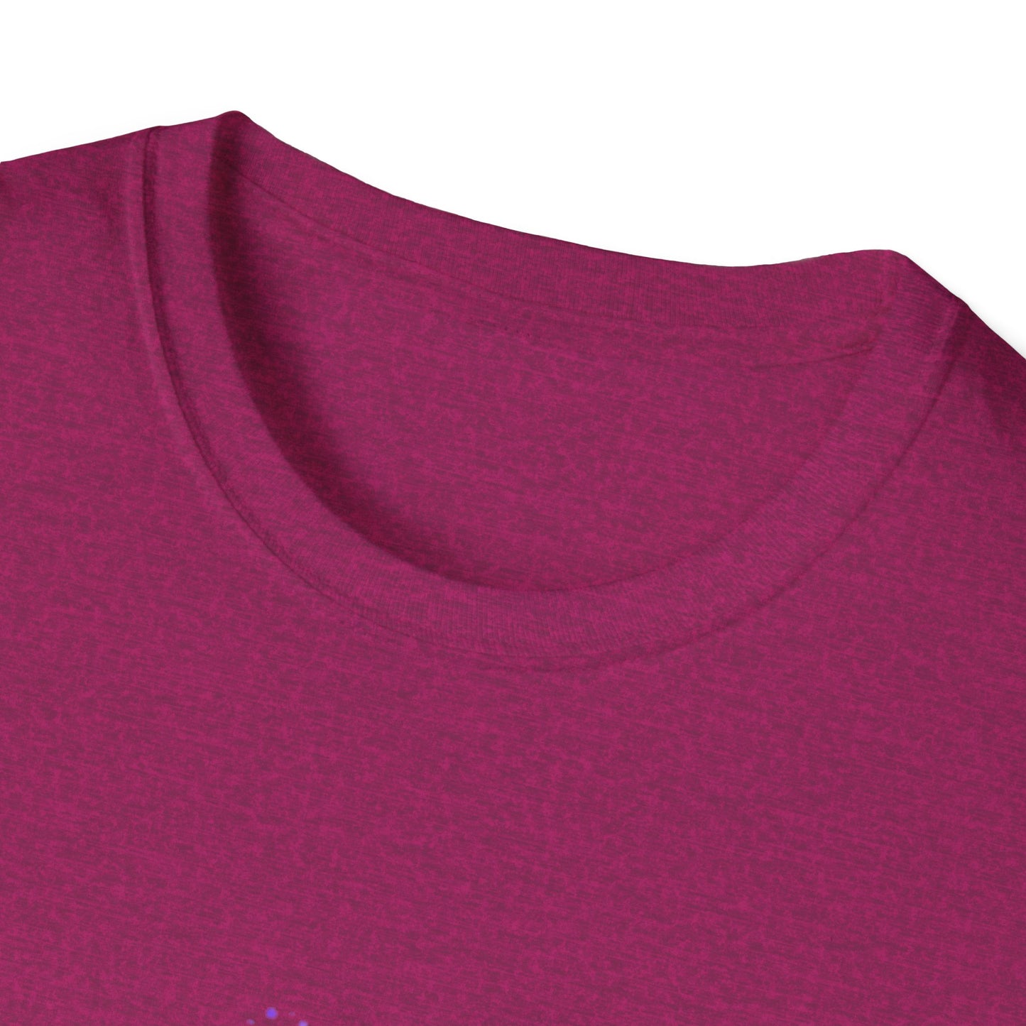 Vibrant Graphic Tee - 'PERIOD!!!' Unisex Softstyle T-Shirt, Trendy Casual Wear, Gift for Friends, Statement Tee, Everyday Comfort