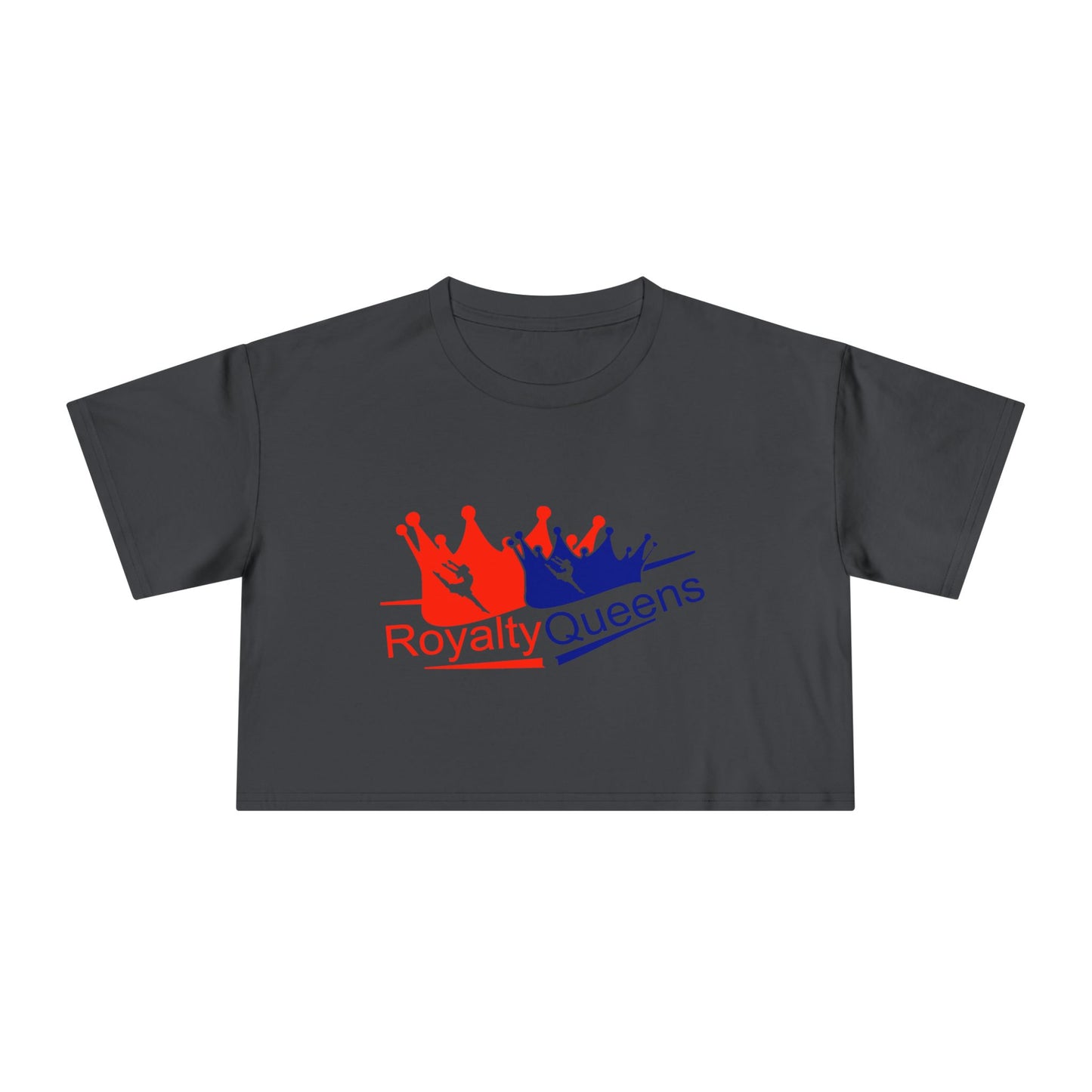 Royalty Queens Crop Tee - Stylish Women's Top, Gift for Queens, Birthday Apparel, Fashion Crop Shirt, Celebratory Tee