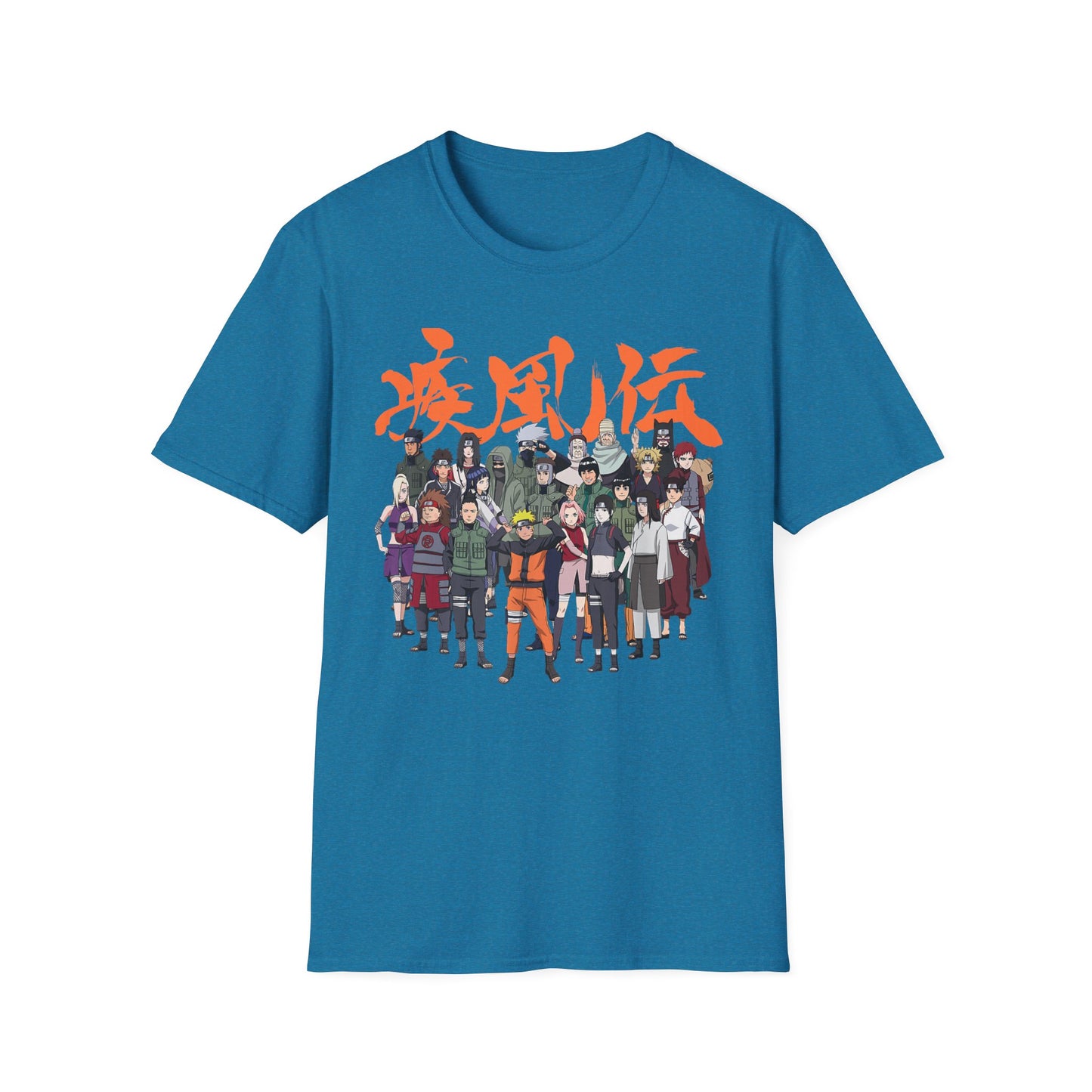 Anime-Inspired Unisex Softstyle T-Shirt - Perfect for Fans of Adventure and Friendship