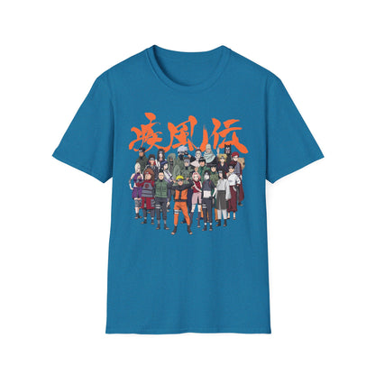Anime-Inspired Unisex Softstyle T-Shirt - Perfect for Fans of Adventure and Friendship