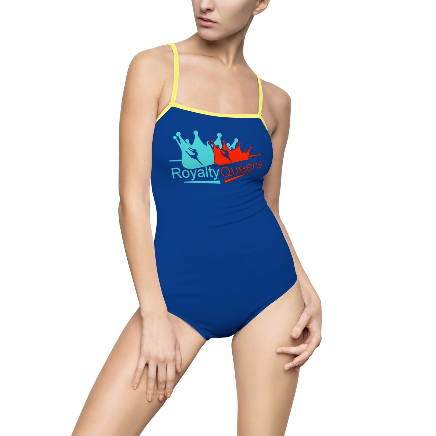 Royalty Queens Women's One-Piece Swimsuit, Beachwear, Swimwear, Summer Fashion, Pool Party, Vacation Outfit