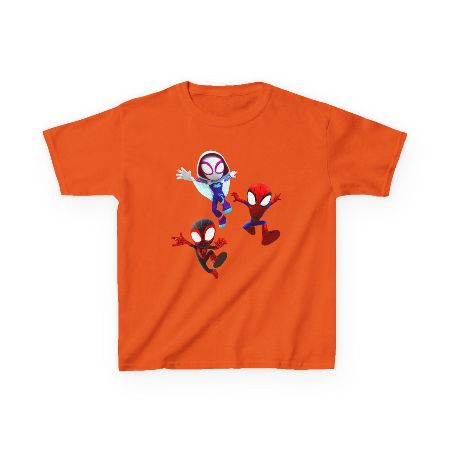 Kids Spider-Man Adventure Tee - Fun and Cozy Cotton T-Shirt for Young Superhero Fans