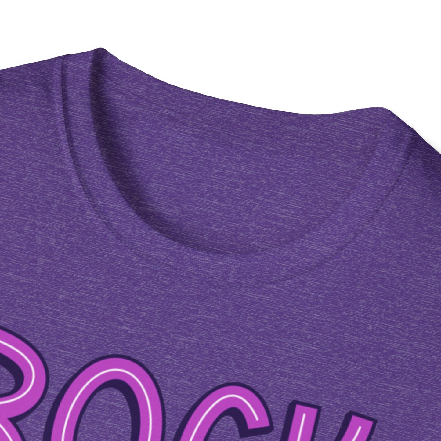 Rock & Roll Unisex Softstyle T-Shirt - Music Lovers Gift, Concert Apparel, Casual Wear, Festival Fashion, Fun Graphic Tee
