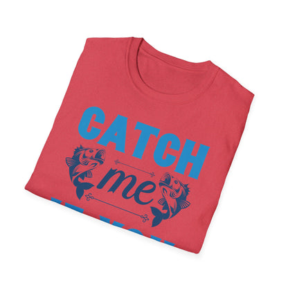 Catch Me If You Can Unisex Softstyle T-Shirt, Funny Tee, Gift for Game Lovers, Casual Wear, Birthday Gift, Graphic T-Shirt
