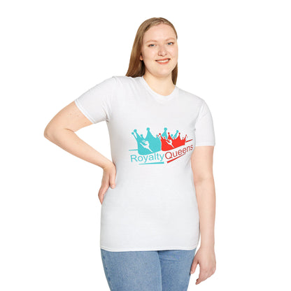 Royalty Queens Unisex Softstyle T-Shirt - Empowering Graphic Tee for Celebrations and Everyday Wear
