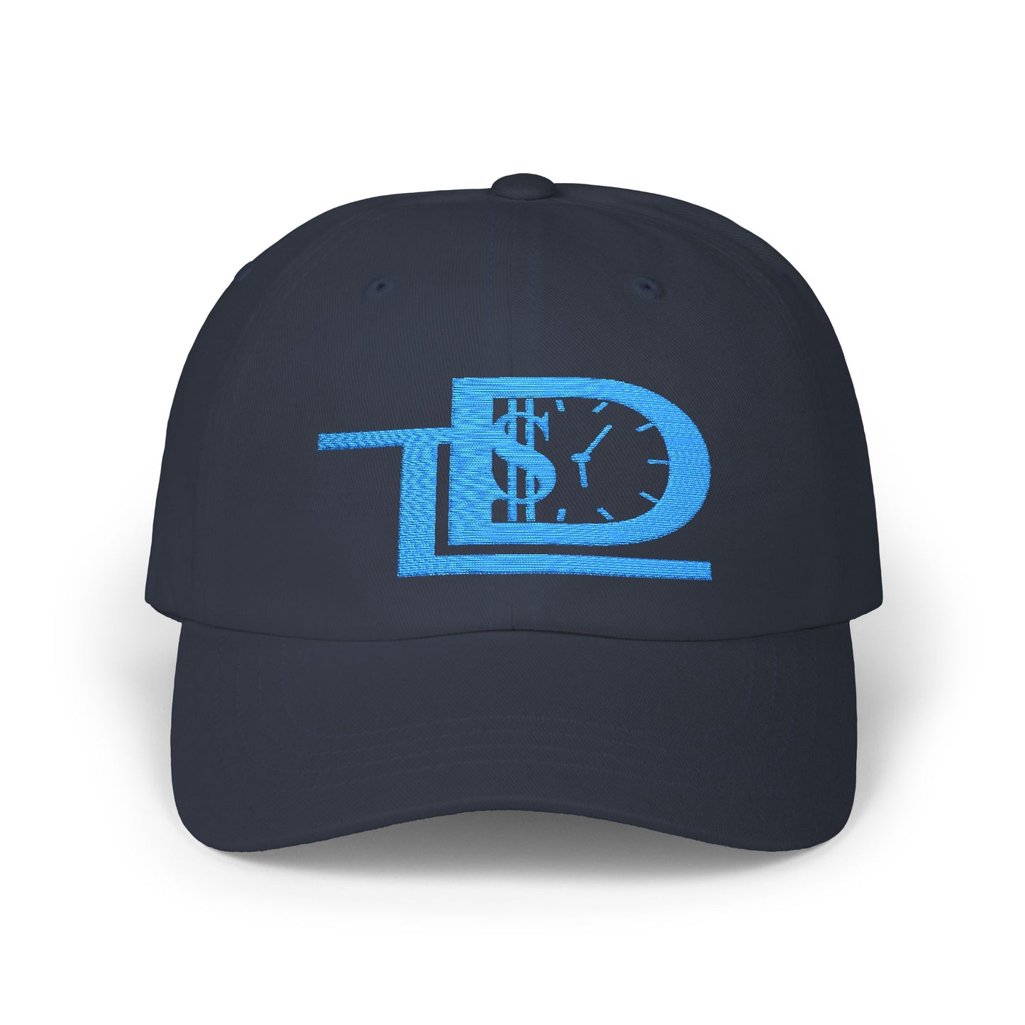 Classic Dad Cap with Funky Clock Design, Adjustable Baseball Hat, Trendy Accessory for Dads, Perfect Gift for Father's Day, Casual Style