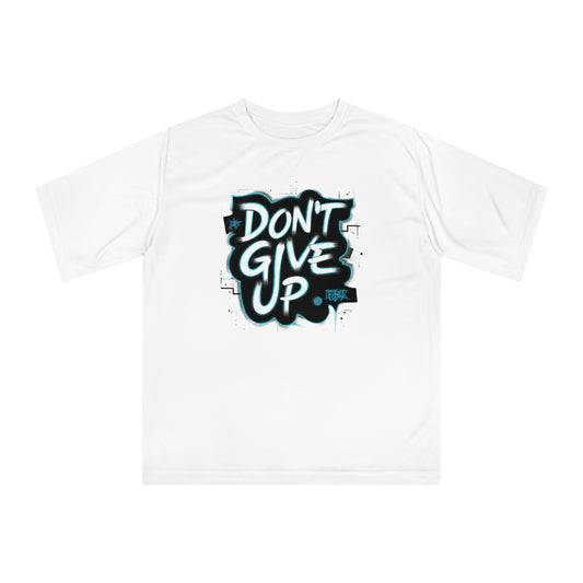 Motivational Graphic T-shirt - Unisex Sport Tee with 'Don't Give Up' Design, Fitness Wear, Gym Shirt, Inspirational Clothing, Workout [...]