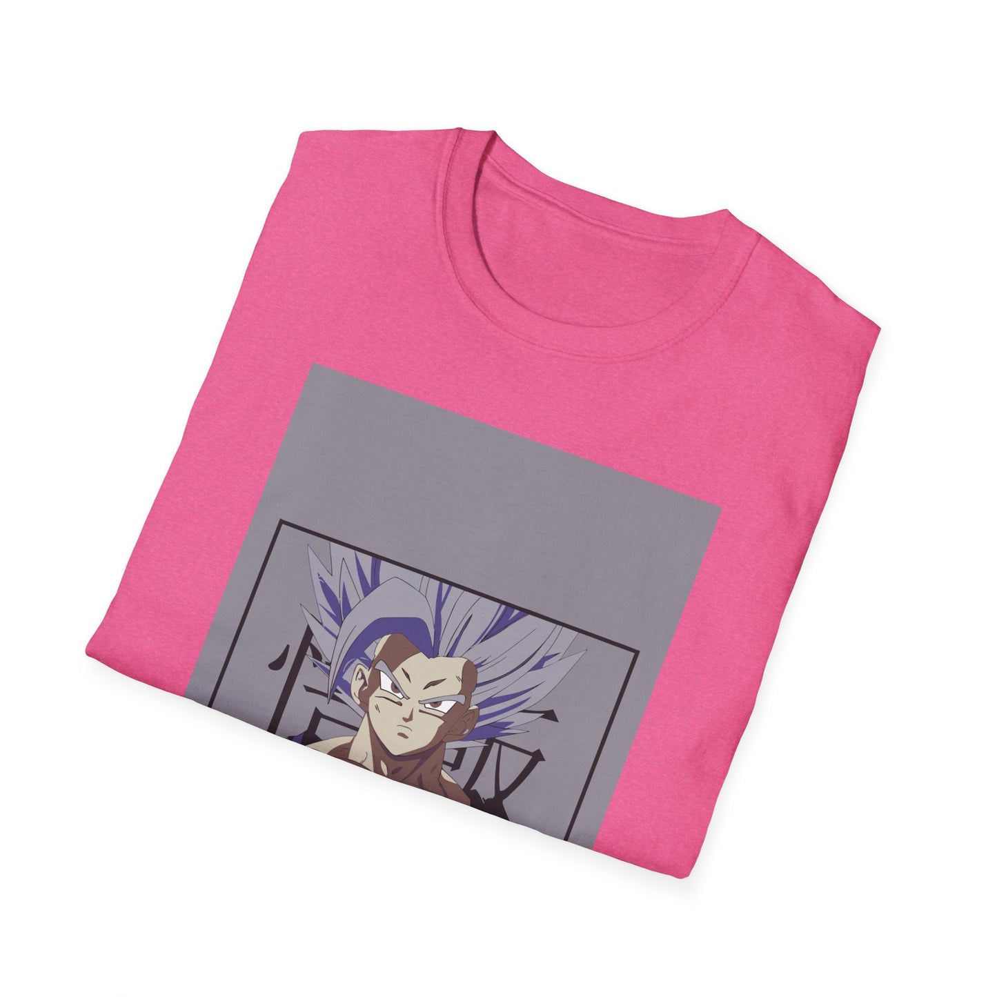 Unisex Anime Graphic Tee, Softstyle Fashion Shirt, Casual Wear, Gifts for Fans, Comfortable Everyday T-Shirt