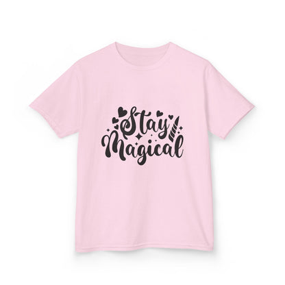 Stay Magical Kids Heavy Cotton™ Tee - Playful & Fun T-Shirt for Young Dreamers