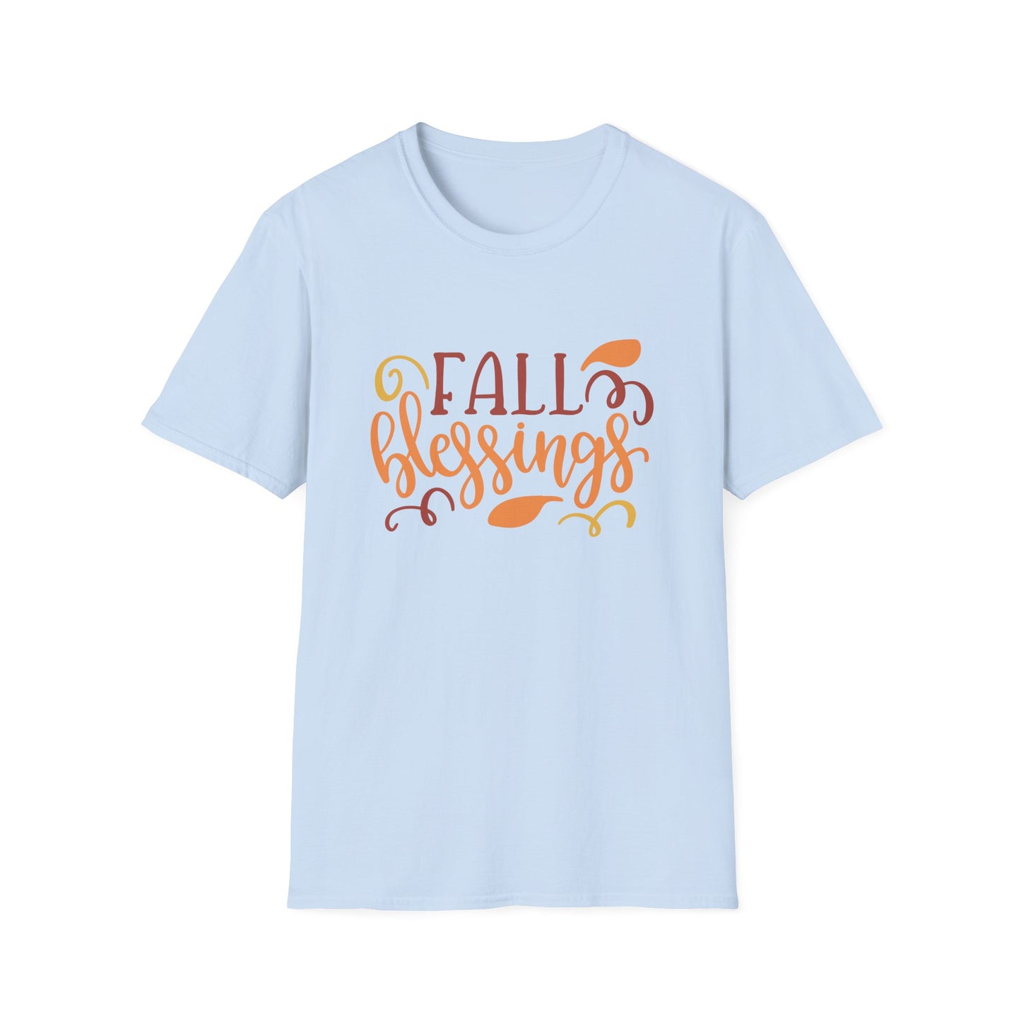 Fall Blessings T-Shirt, Cute Autumn Tee, Thanksgiving Gift, Cozy Casual Wear, Seasonal Graphic Shirt