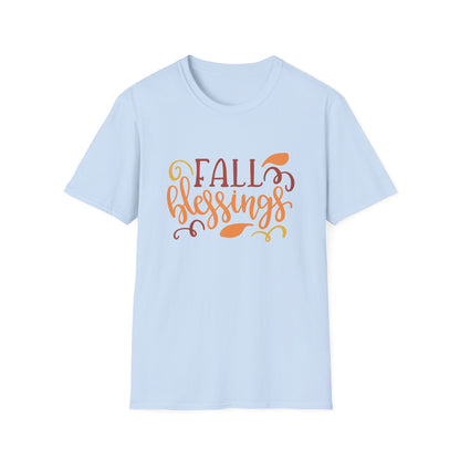 Fall Blessings T-Shirt, Cute Autumn Tee, Thanksgiving Gift, Cozy Casual Wear, Seasonal Graphic Shirt