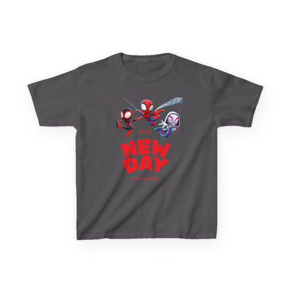 Superhero Kids T-Shirt, Fun Cotton Tee for Boys and Girls, Birthday Gift, Casual Wear, Everyday Style, Spider-Man Inspired Tee