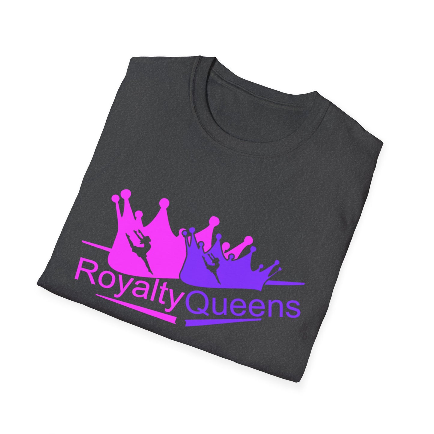 Royalty Queens Unisex Softstyle T-Shirt, Feminist Apparel, Birthday Gift, Casual Wear, Empowerment Tee, Queen Vibes