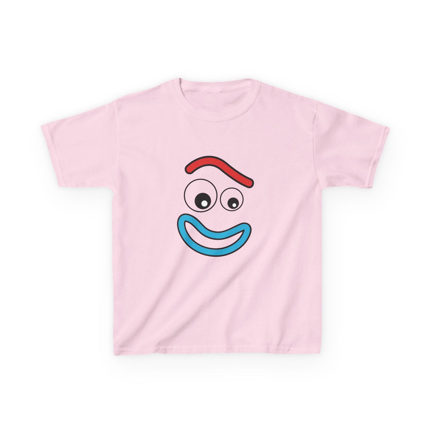 Kids Fun Face Tee, Playful Cotton T-Shirt, Cute Graphic Shirt, Birthday Gift for Kids, Casual Playwear