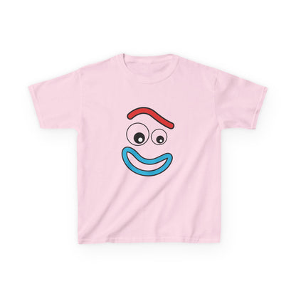 Kids Fun Face Tee, Playful Cotton T-Shirt, Cute Graphic Shirt, Birthday Gift for Kids, Casual Playwear
