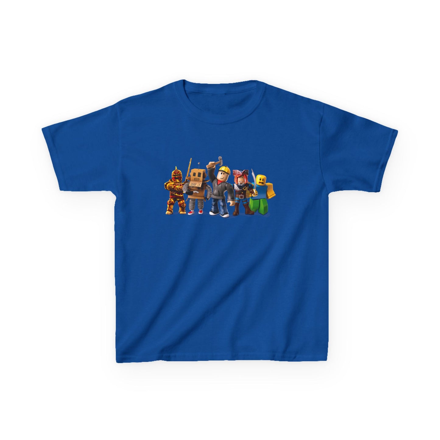 Minecraft Characters Kids Tee, Gamer T-Shirt, Fun Casual Wear, Birthday Gift, Children's Apparel
