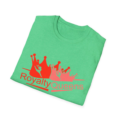Royalty Queens Unisex Softstyle T-Shirt - Fun, Empowering, Comfortable Gift for Friends, Birthday, Celebration, Casual Wear