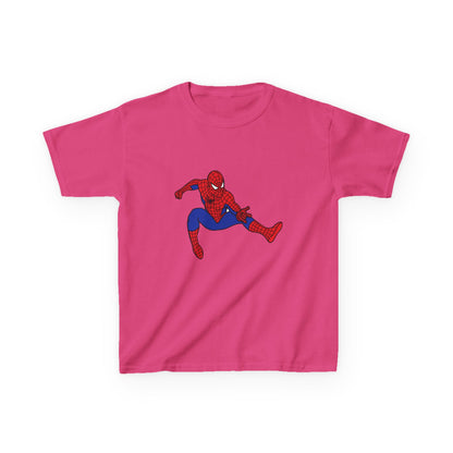 Kids Spiderman Tee, Fun Kids T-Shirt, Superhero Cotton Shirt, Birthday Gift, Kids Party Wear