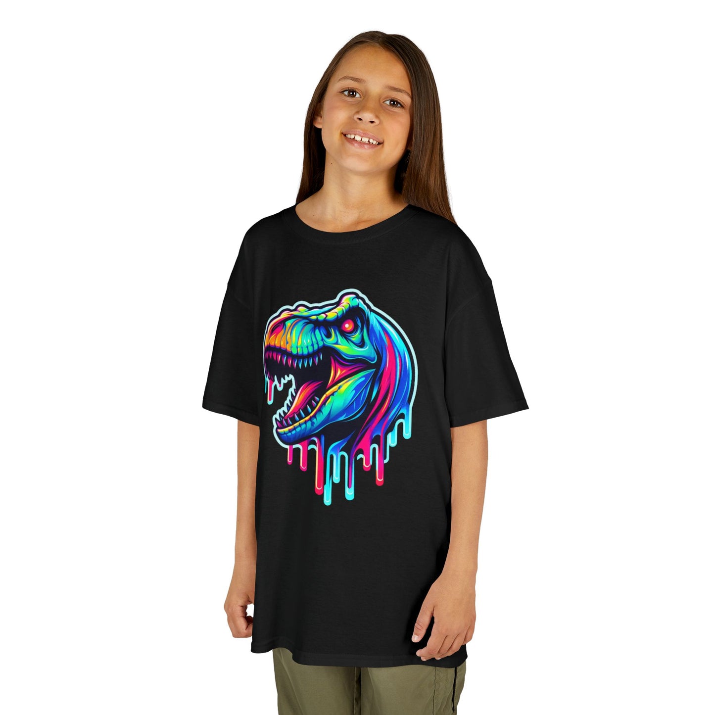 Colorful Dinosaur Kids Tee - Fun for Parties & Everyday Adventures