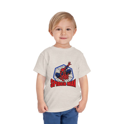 Spider-Man Toddler T-Shirt, Cute Kids Tee, Superhero Birthday Gift, Child's Playwear, Cartoon Apparel