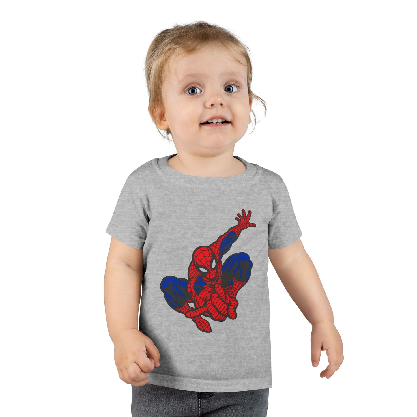 Spiderman Toddler T-Shirt, Cute Kids Tee, Superhero Shirt, Birthday Gift, Children's Clothing