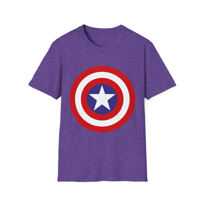 Captain-Inspired Unisex Softstyle T-Shirt, Superbowl Fan Tee, Superhero Gift, Comic Birthday Shirt, Casual Everyday Wear, Graphic Crew [...]