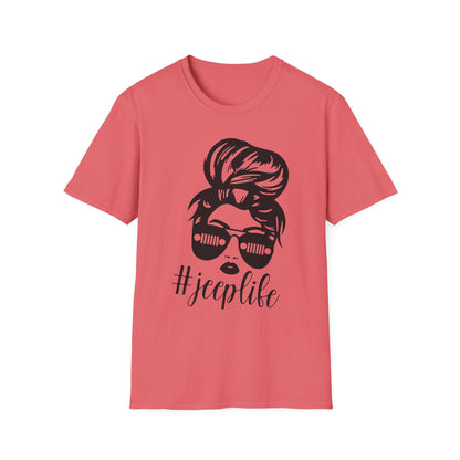 #jeeplife Unisex Softstyle T-Shirt - Fun Off-Road Adventure Tee