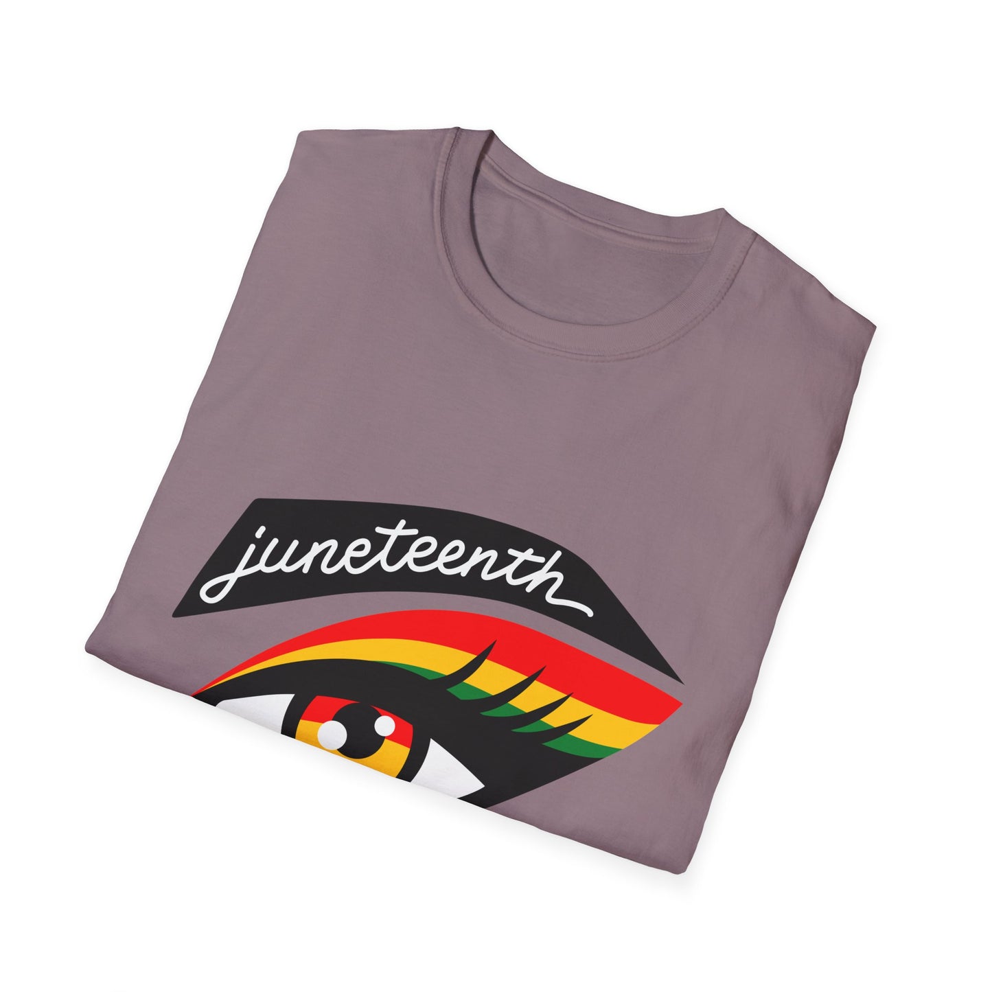 Juneteenth Eye Graphic T-Shirt, Unisex Tee, Afrocentric Apparel, Celebratory Wear, Black History Month Gift, Inclusive Fashion