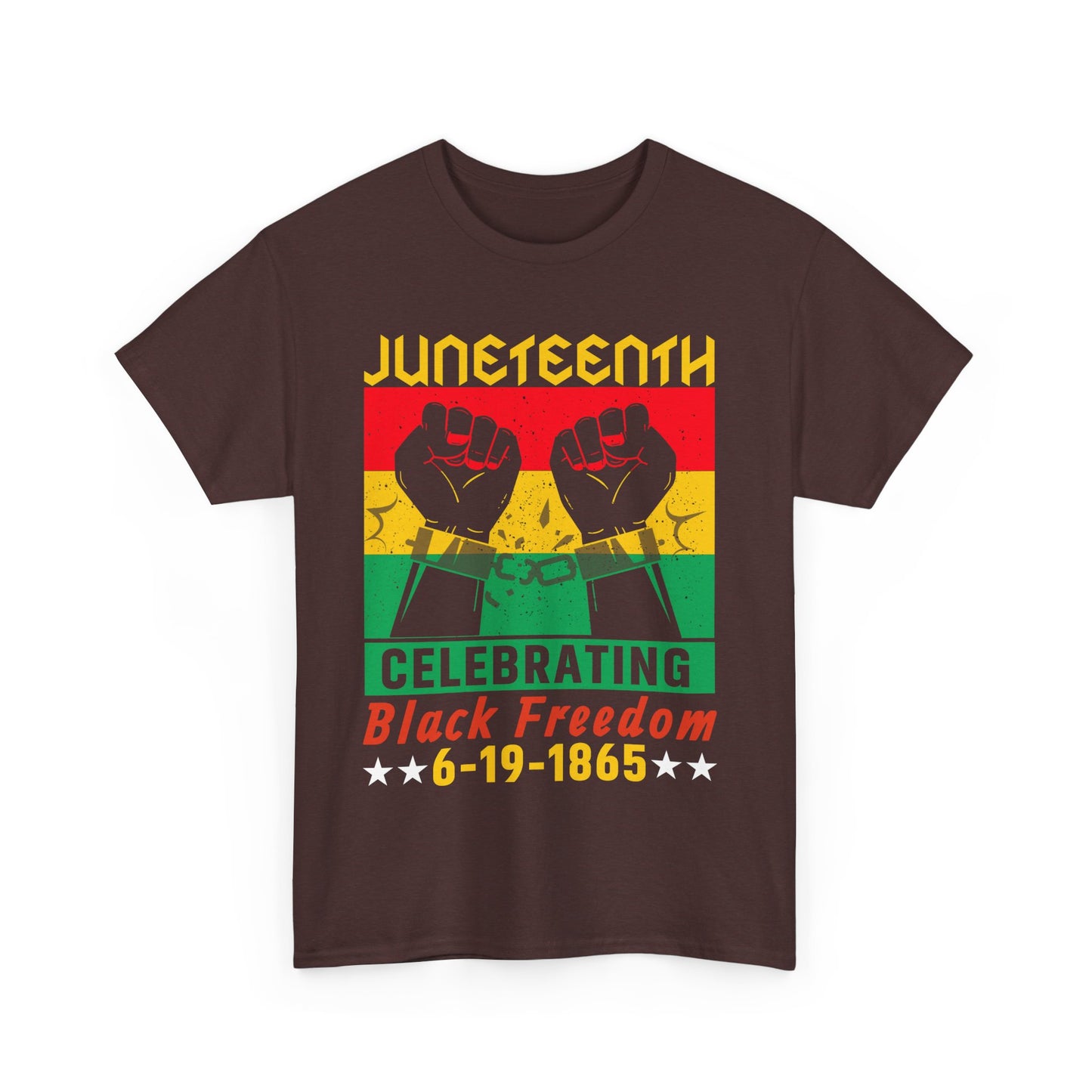 Juneteenth Celebration Tee, Unisex Cotton Shirt, Black Freedom T-Shirt, 6-19-1865 Heritage Top, Summer Festival Apparel, History Shirt