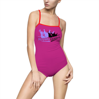 Royalty Queens One-Piece Swimsuit, Stylish Swimwear, Beach Day Outfit, Pool Party Essential, Gifts for Her, Summer Fashion