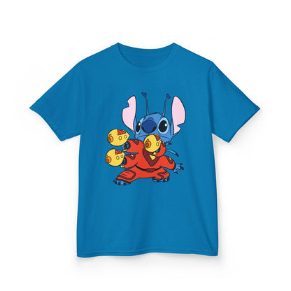 Colorful Kids Tee with Fun Cartoon Design