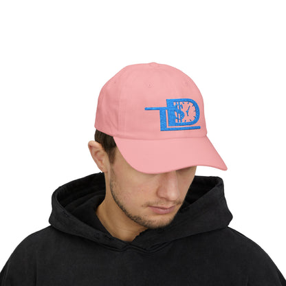 Classic Dad Cap with Funky Clock Design, Adjustable Baseball Hat, Trendy Accessory for Dads, Perfect Gift for Father's Day, Casual Style