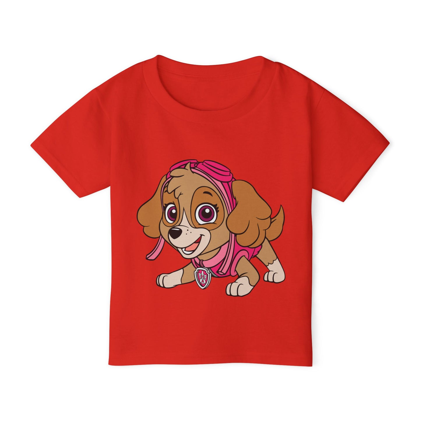 Cute Toddler T-Shirt with Playful Puppy Design, Kids Gift, Birthday Party Outfit, Everyday Wear, Animal Lover Tee