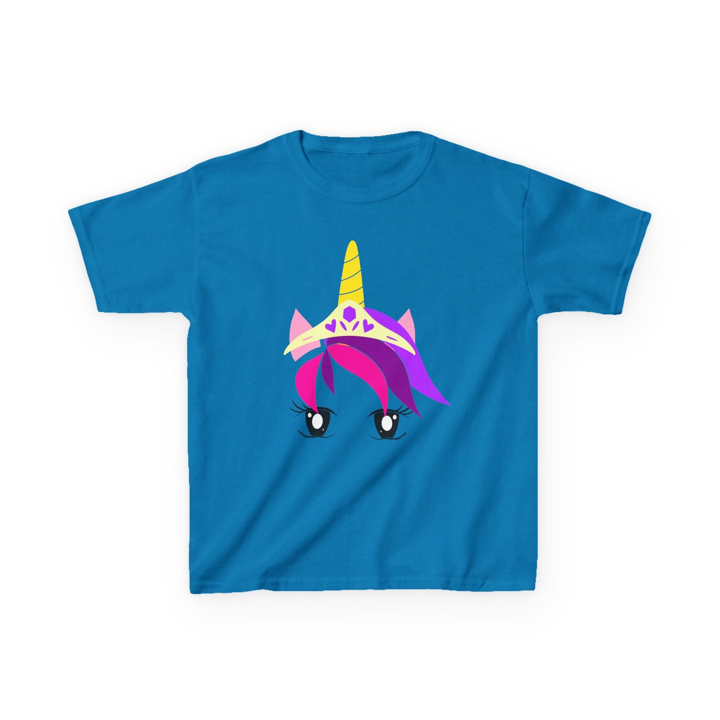 Unicorn Princess Kids Tee - Fun & Whimsical Heavy Cotton Shirt