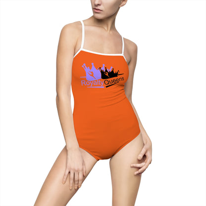 Royalty Queens Women's One-Piece Swimsuit, Beachwear, Pool Party, Summer Fashion, Vacation Essentials, Swimwear Gift