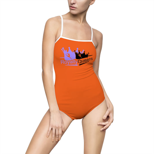 Royalty Queens Women's One-Piece Swimsuit, Beachwear, Pool Party, Summer Fashion, Vacation Essentials, Swimwear Gift