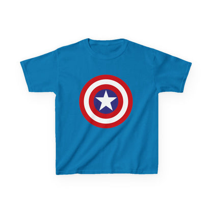 Kids Superhero Cotton Tee, Youth T-shirt, Party Outfit, Birthday Gift, Marvel Inspired, Playful Wear