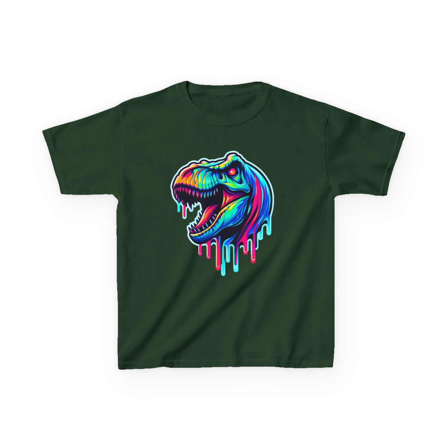 Colorful Dinosaur Kids Tee - Fun for Parties & Everyday Adventures