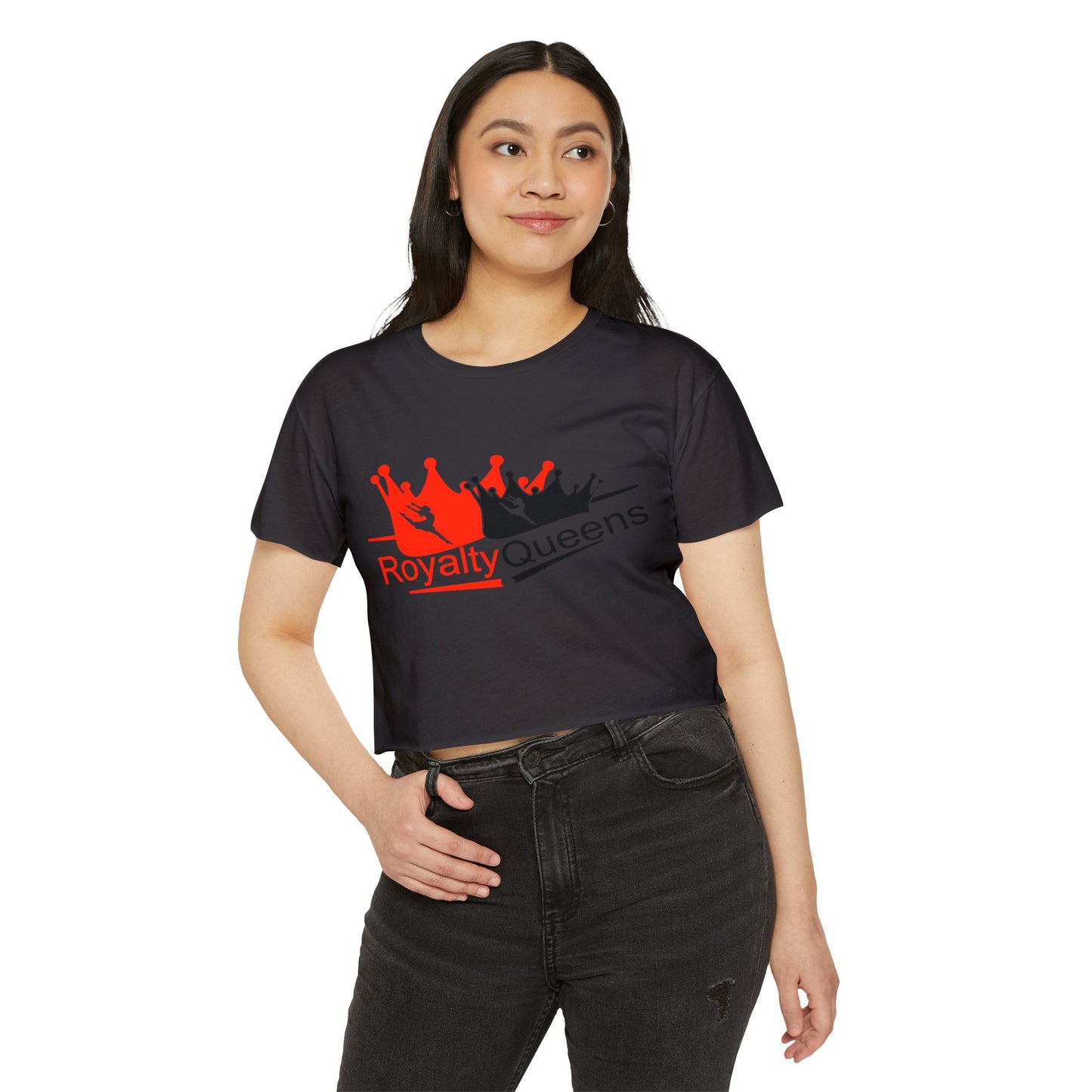 Festival Queen Crop Top - Stylish Women's Apparel for Summer Events, Concerts, Parties, Music Festivals, Gift Idea