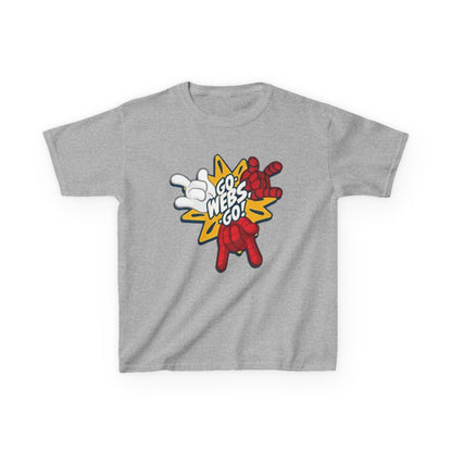 Kids Superhero Graphic Tee - Go Webs Go!