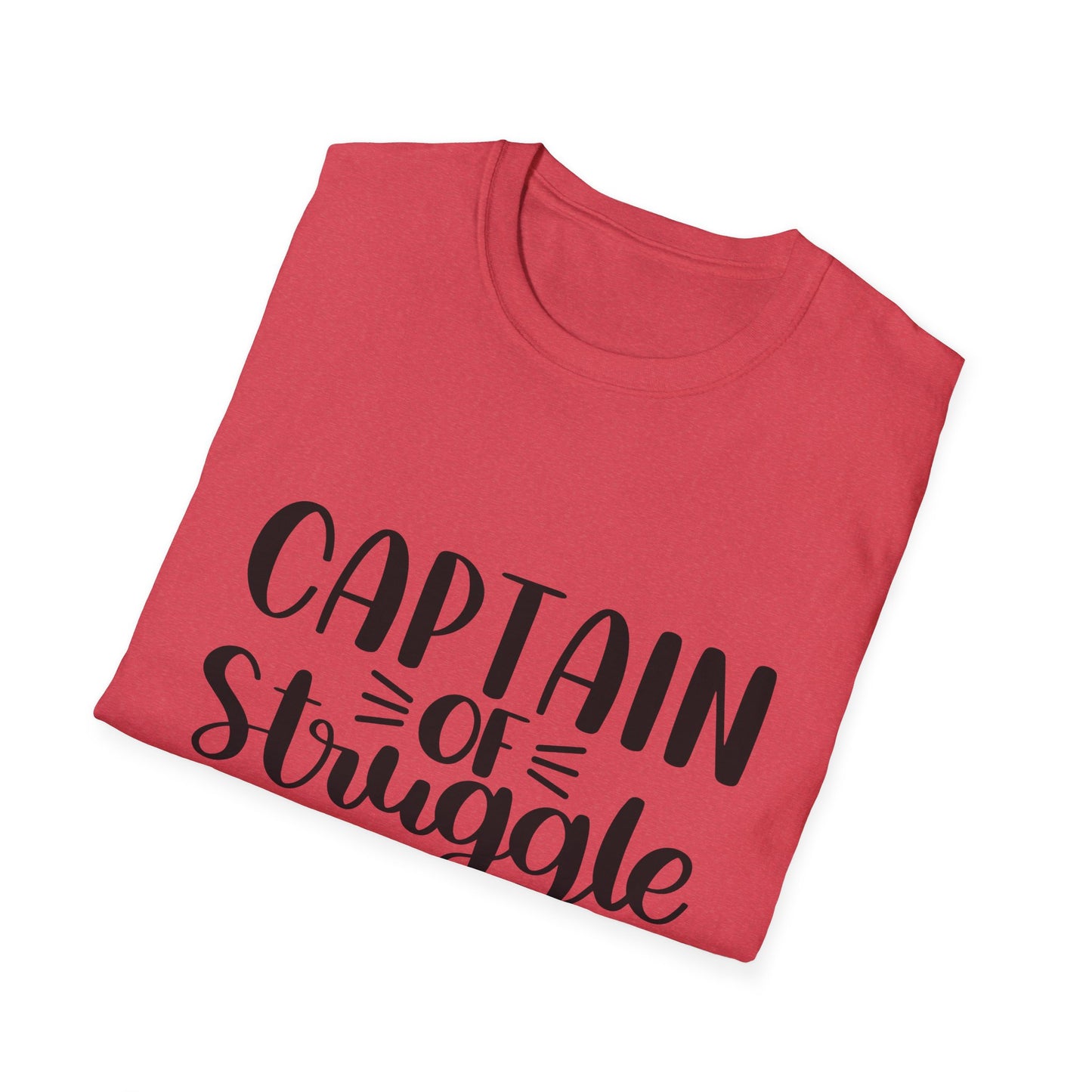 Captain of the Struggle Bus Unisex Softstyle T-Shirt