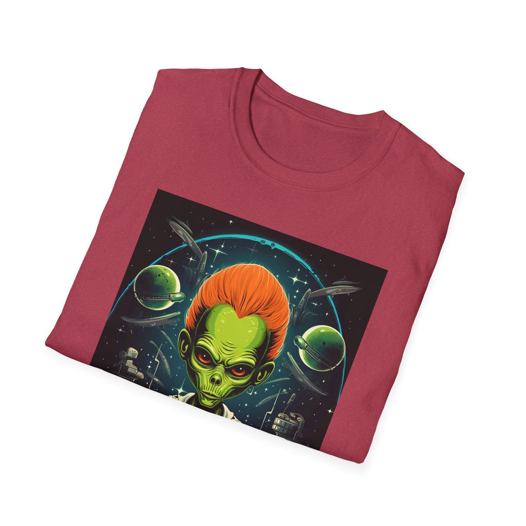 Alien Galaxy Unisex T-Shirt - Cosmic Art Design