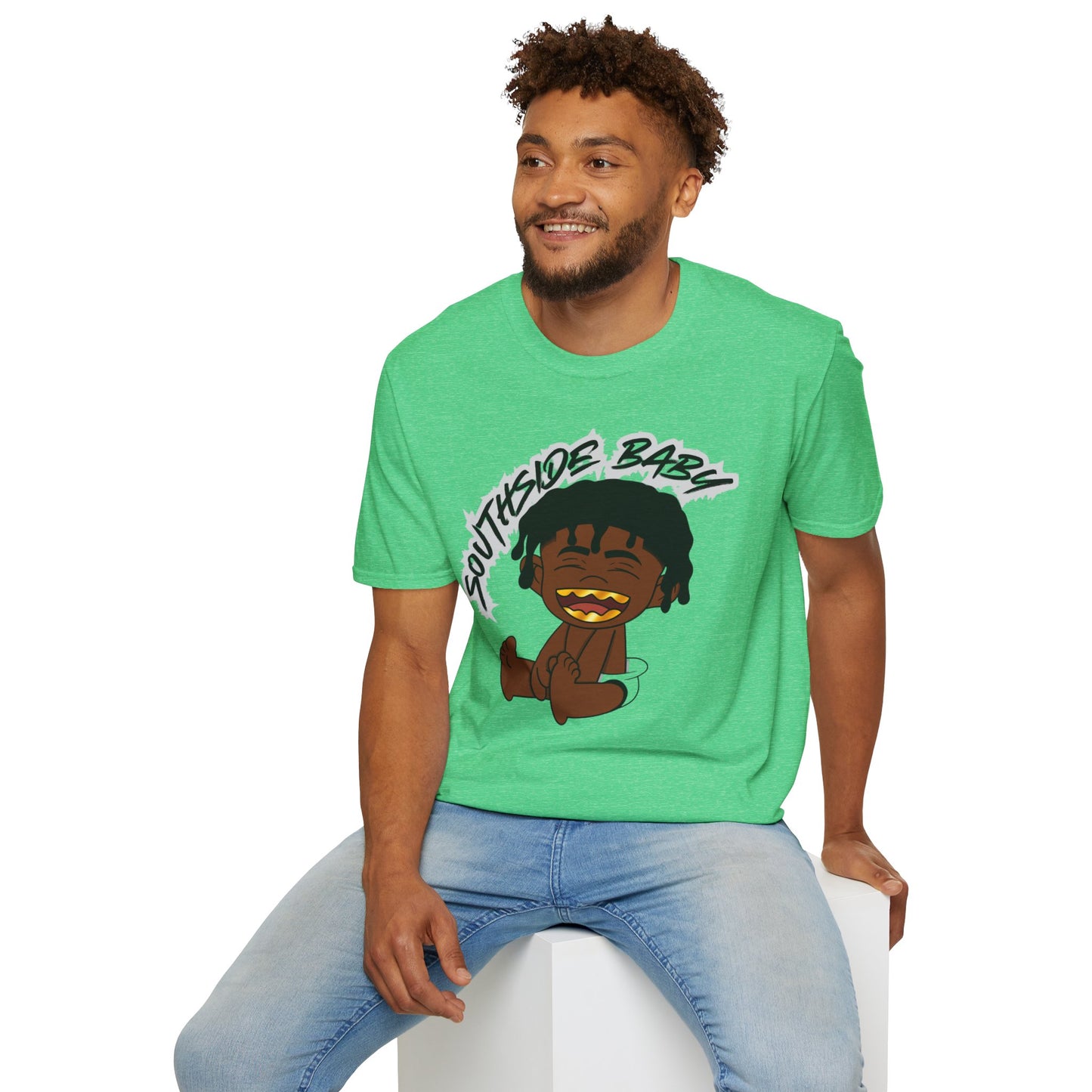 Unisex Softstyle T-Shirt - 'Southside Baby' Cute Graphic Tee