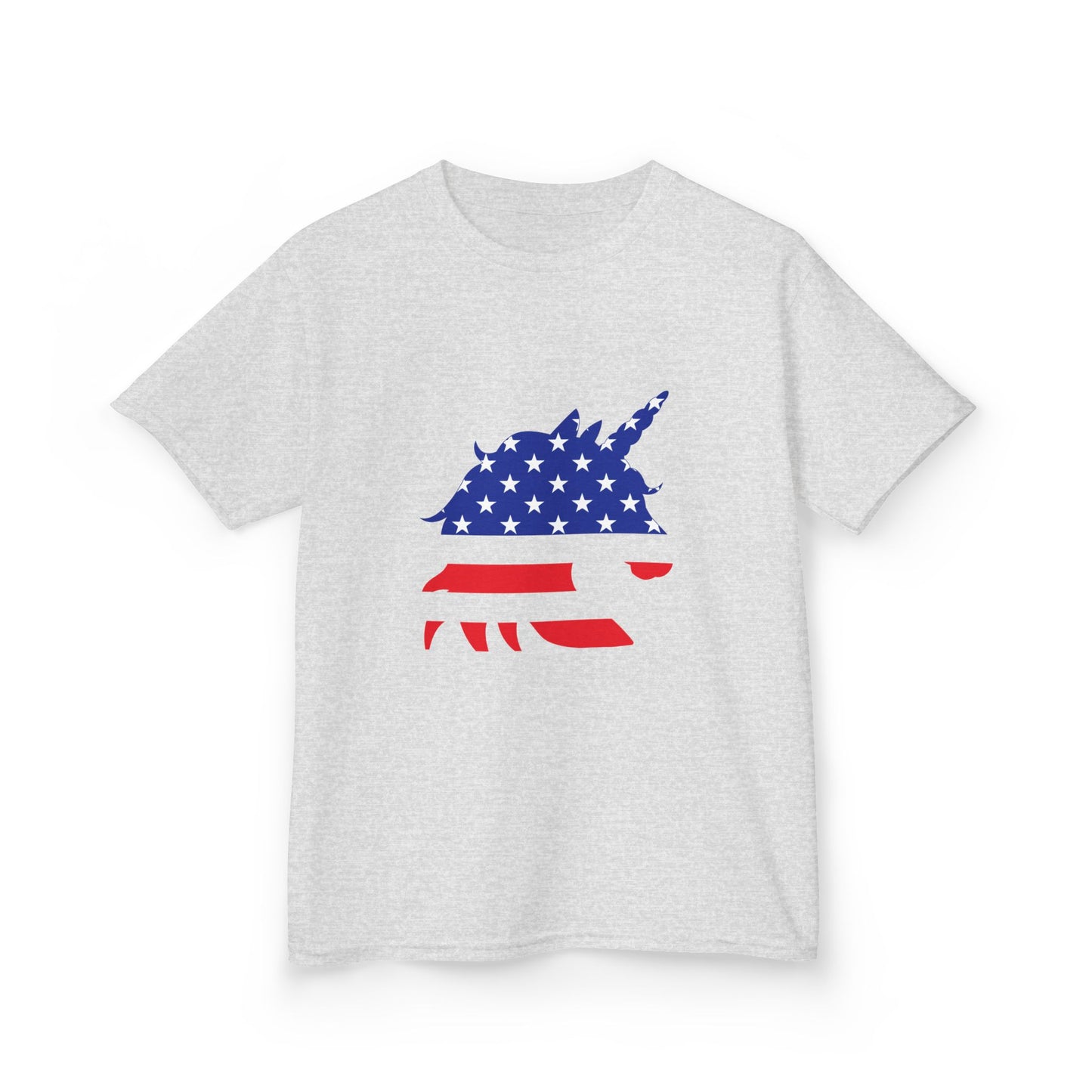Patriotic Unicorn Kids Heavy Cotton Tee