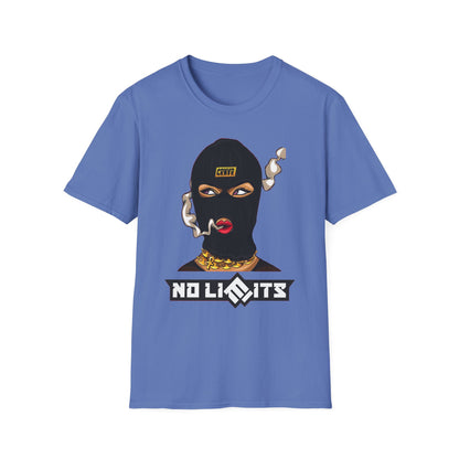Unisex Softstyle T-Shirt - No Limits Graphic Tee for Bold Individuals