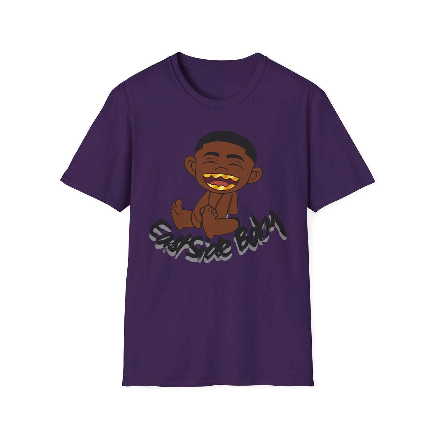 Unisex Softstyle T-Shirt - 'Eastside baby' Fun Graphic Tee