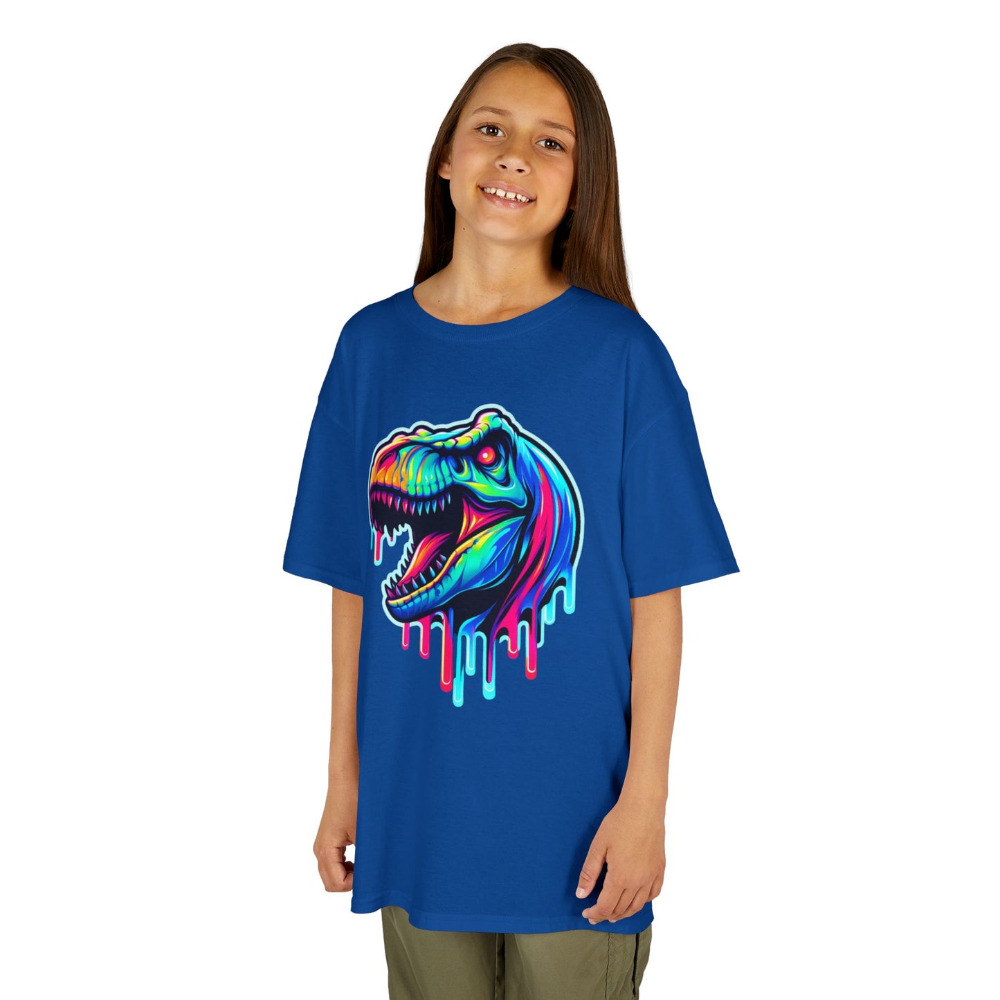 Colorful Dinosaur Kids Tee - Fun for Parties & Everyday Adventures