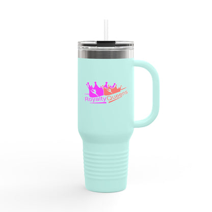 Royalty Queens Insulated Travel Mug, 40oz - Perfect for Coffee Lovers, Gift for Queens, Travel Mug, Tumbler, Personalized Drinkware